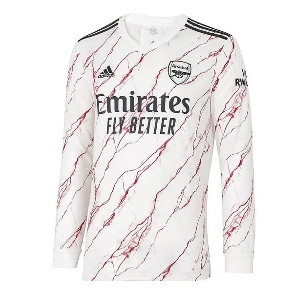 Thailandia Maglia Arsenal Away ML 20/21 Bianco